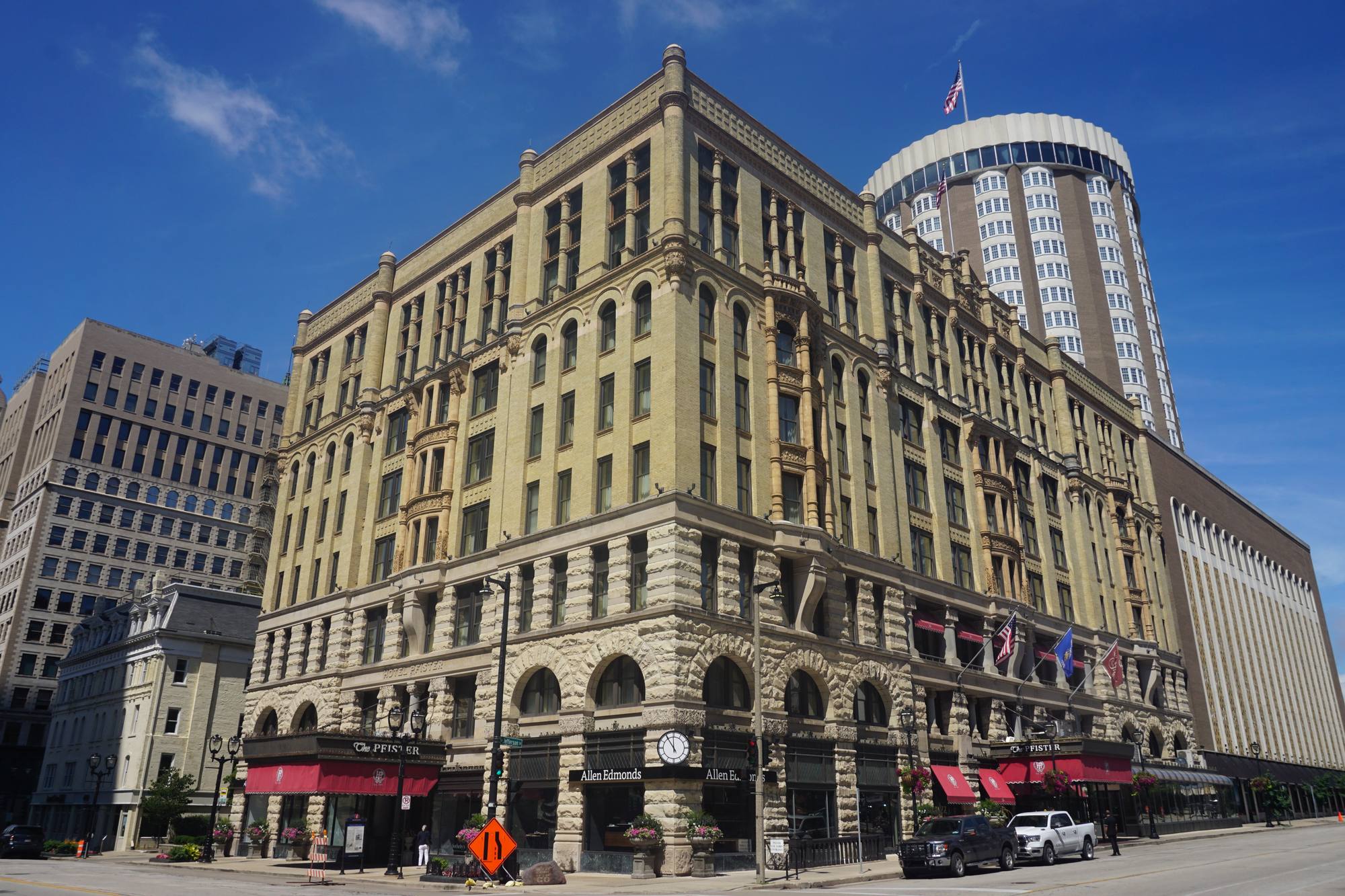The Pfister Hotel in downtown Milwaukee