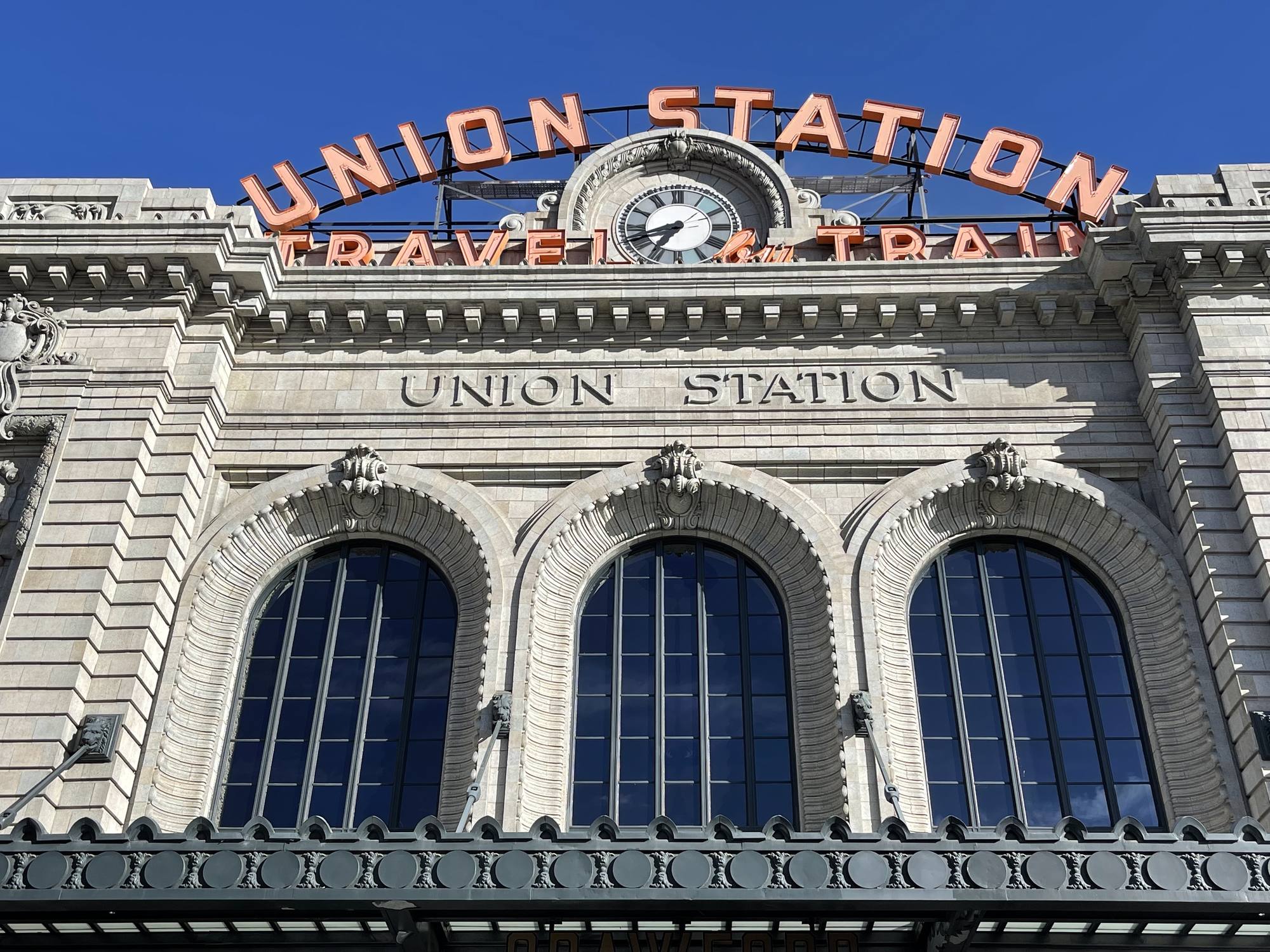 Denver Union Station, the rail hub a short walk from Coors Field